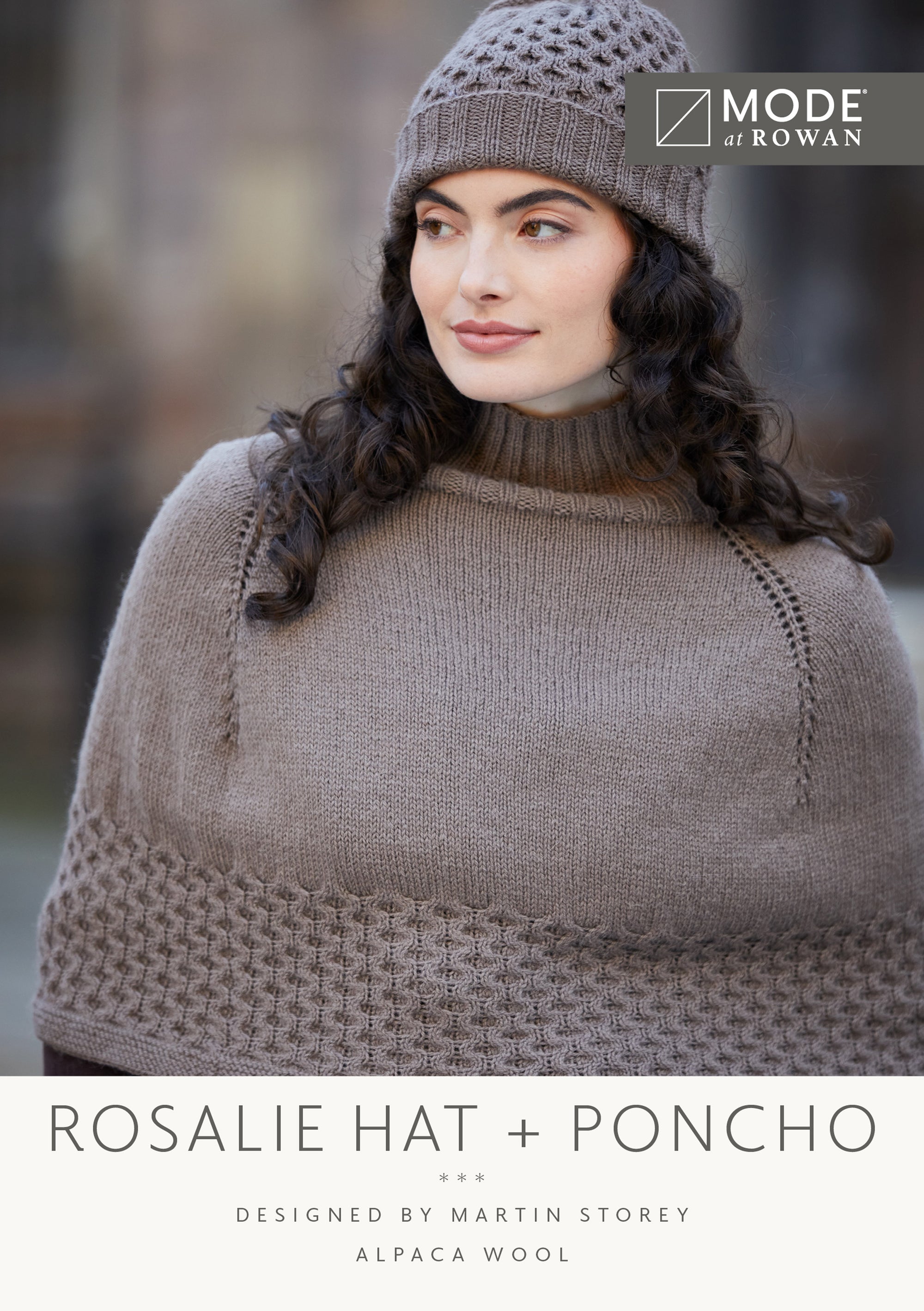 Mode Pattern Rosalie Poncho & Hat
