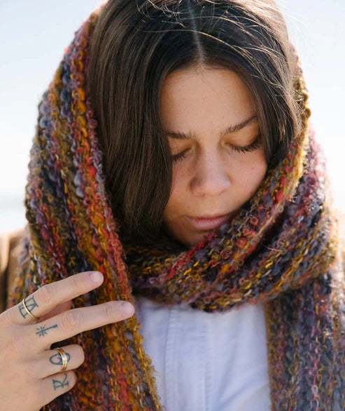 Churchmouse Magic Three-Yarn Scarf & Wrap Pattern