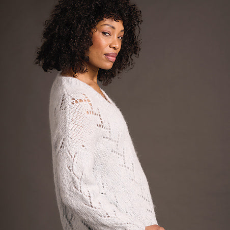 rowan Alpaca Sparkle pullover Paget kit