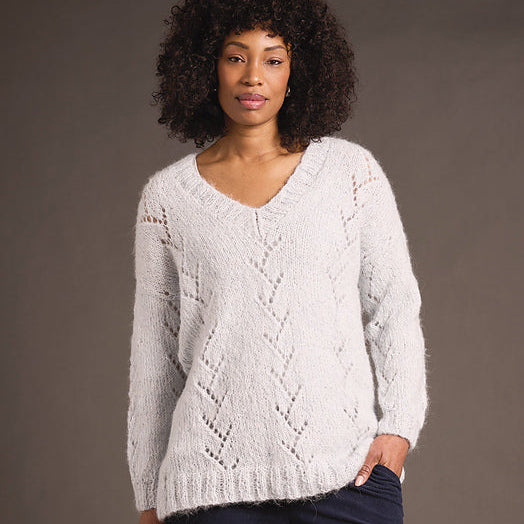 rowan Alpaca Sparkle pullover Paget kit