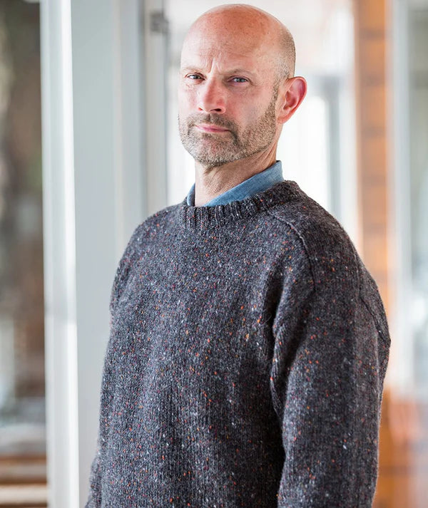 Churchmouse Saddle Shoulder Men's Pullover Pattern