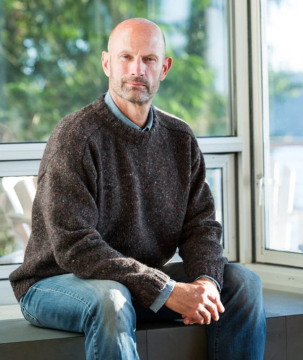 Churchmouse Saddle Shoulder Men's Pullover Pattern