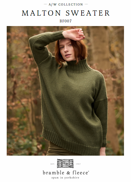 Bramble &amp; Fleece Malton Sweater Pattern