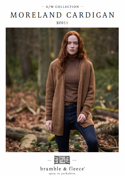 Bramble &amp; Fleece Moreland Cardigan Pattern
