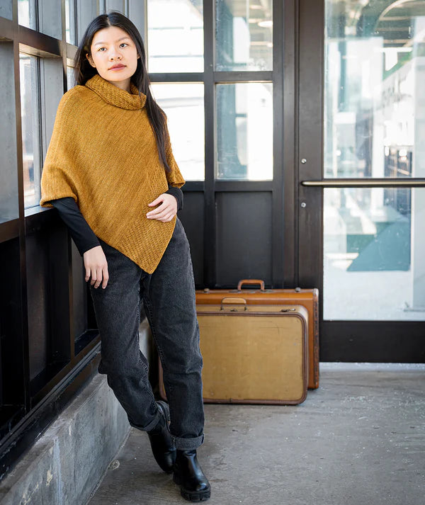 Churchmouse Seamless Poncho Pattern