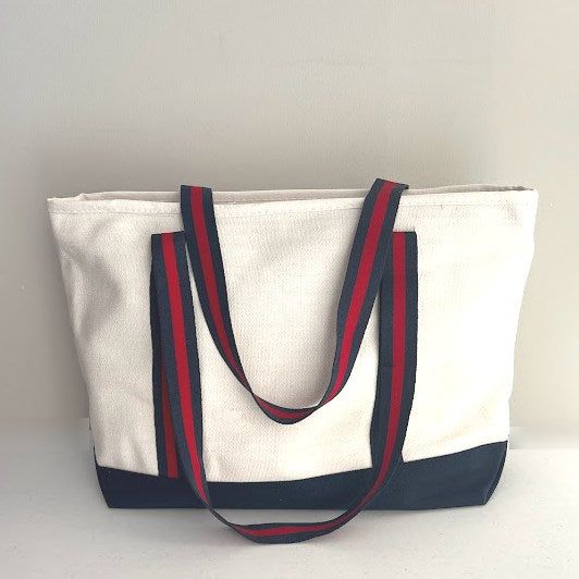 CfE Large canvas tote - natural