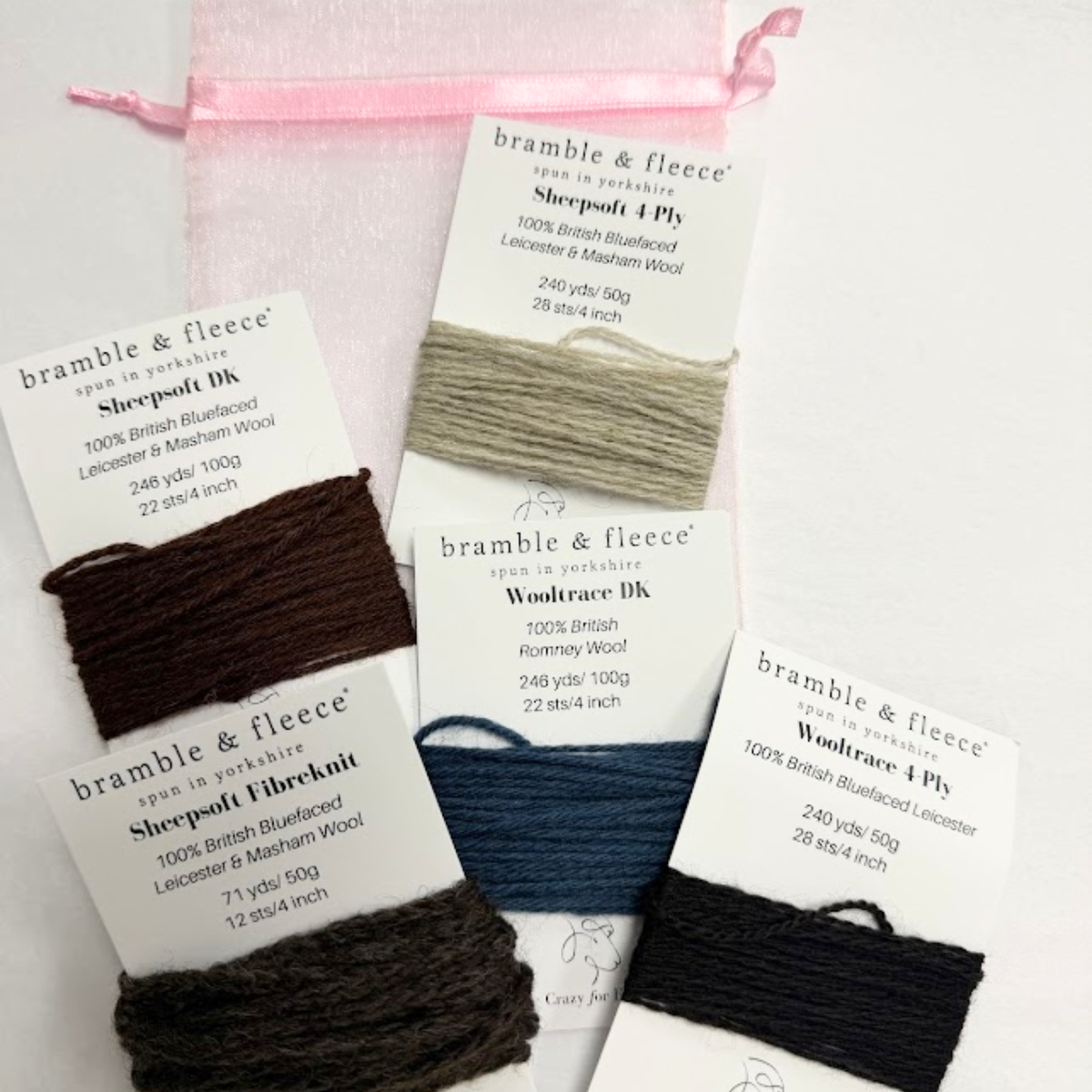 Bramble &amp; Fleece Tasting Cards
