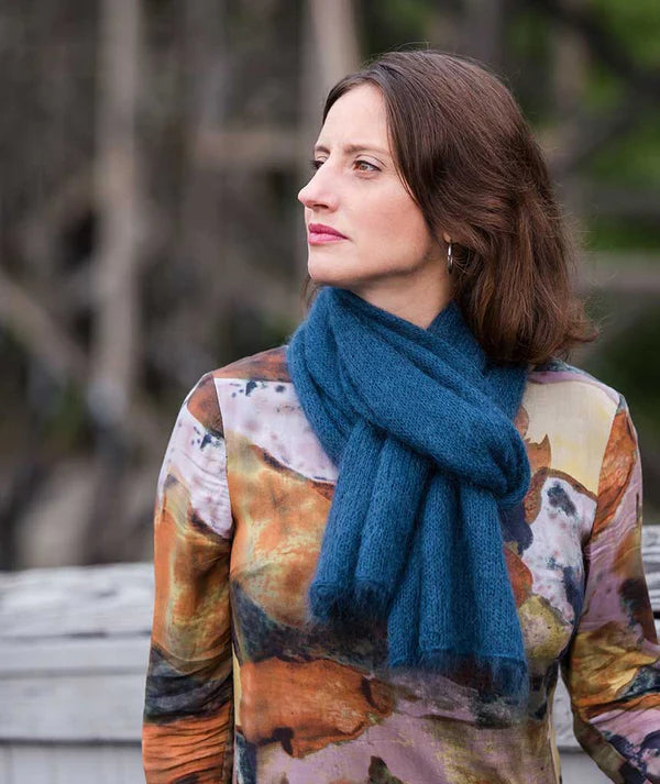 Churchmouse Alexandra's Airplane Scarf Pattern