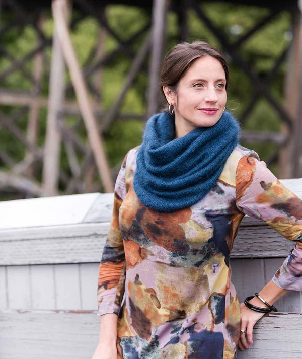 Churchmouse Alexandra's Airplane Scarf Pattern