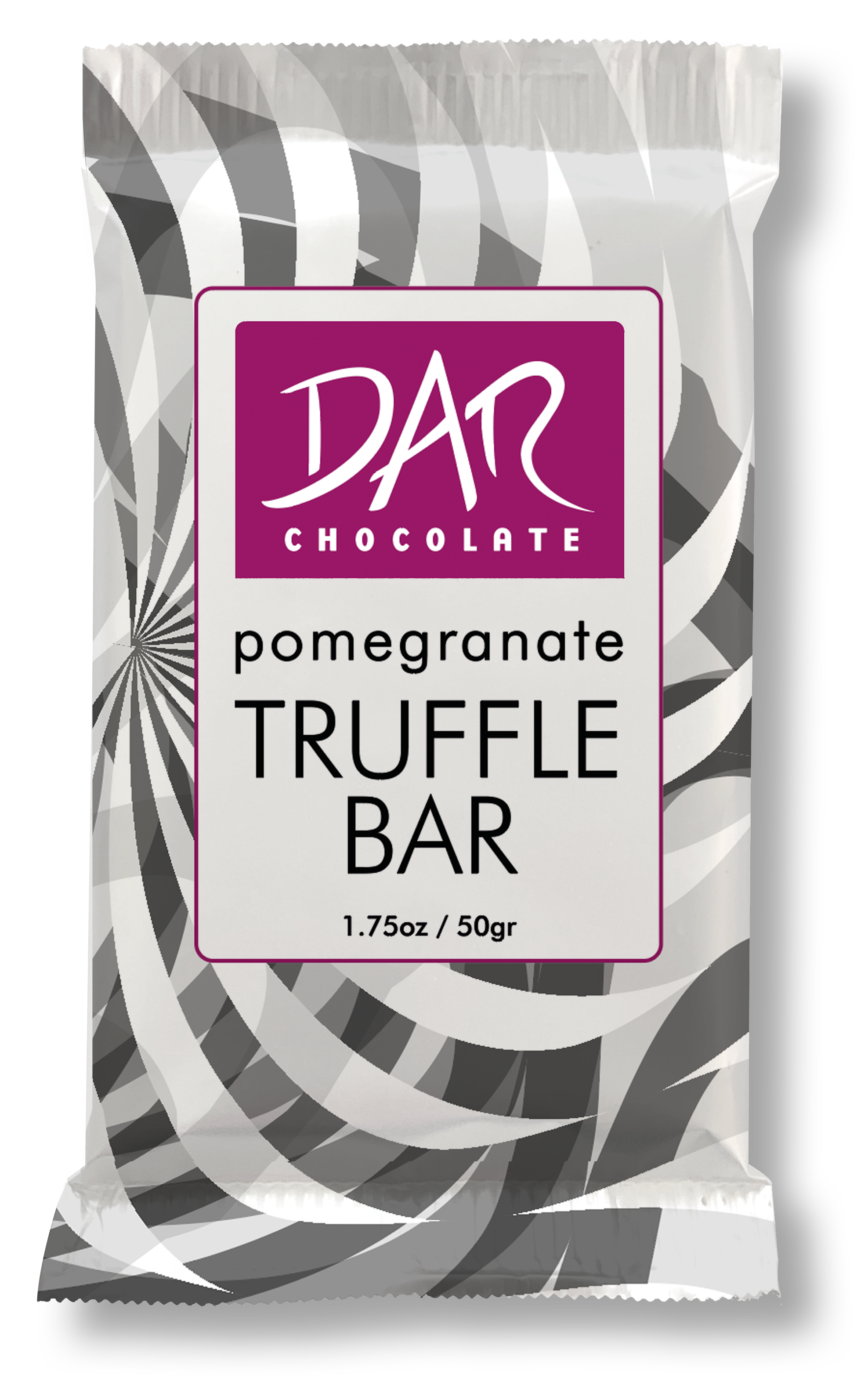 Truffle - Pomegranate Chocolate  Bar - Vegan
