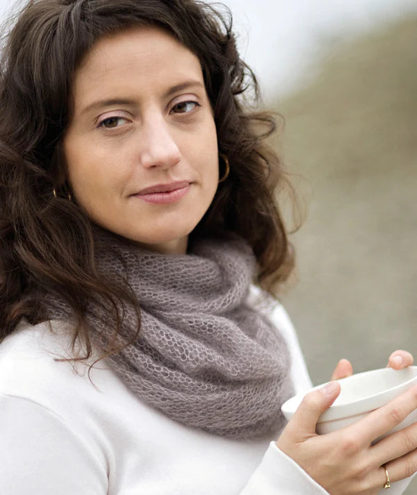 Churchmouse Mohair Bias Loop Pattern