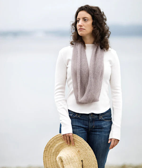 Churchmouse Mohair Bias Loop Pattern