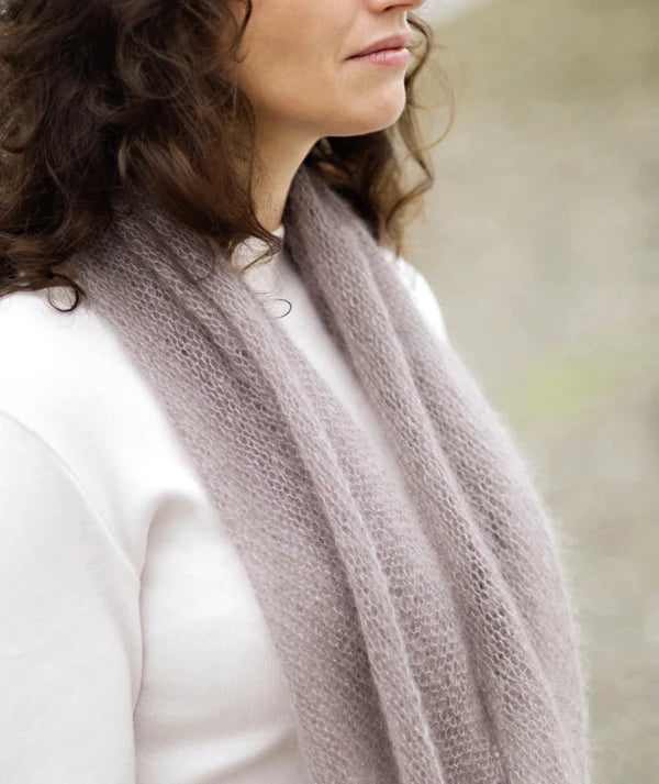 Churchmouse Mohair Bias Loop Pattern