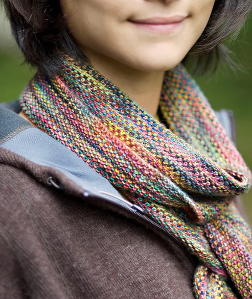 Churchmouse Koigu Linen Stitch Scarf Pattern