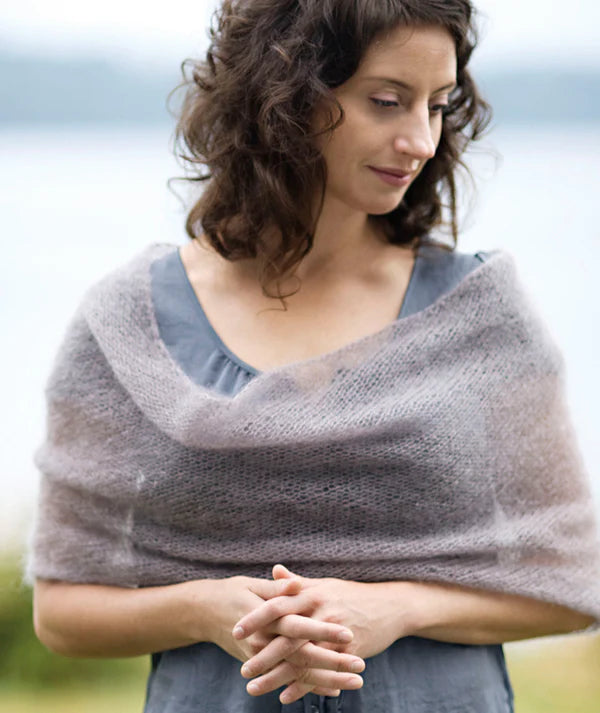 Churchmouse Mohair Bias Loop Pattern