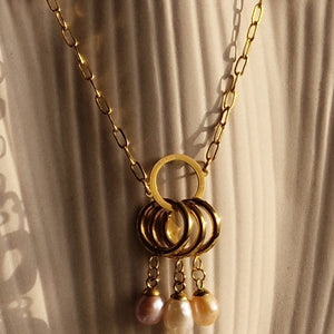 Single Chain Knitting Necklace