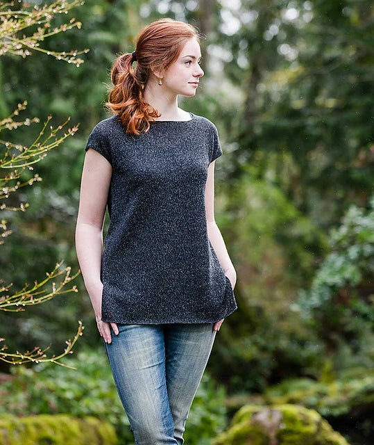 Simple Tee - Sleeveless, hip length, Summer edition