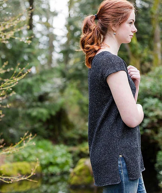 Churchmouse Simple Tee - Sleeveless, hip length, Summer edition