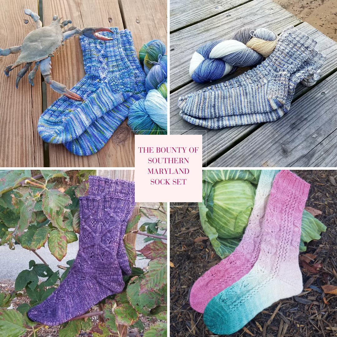 Southern Maryland Sock Set - The bounty of Southern Maryland