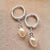 Stitch Marker Earrings-Pearls