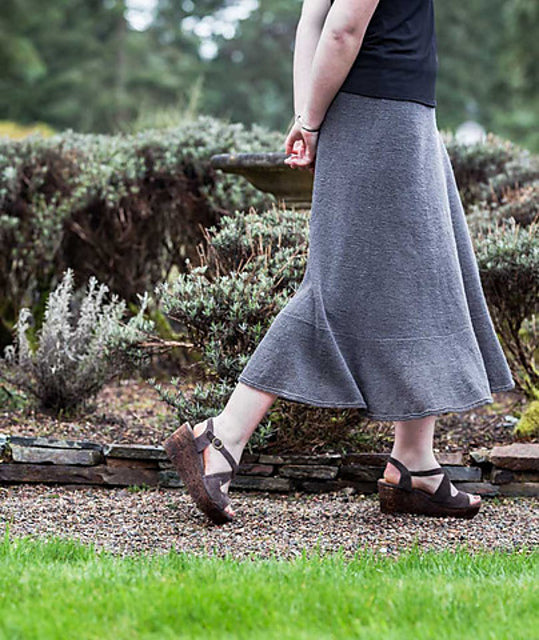 Churchmouse Swingy Linen Skirt Pattern