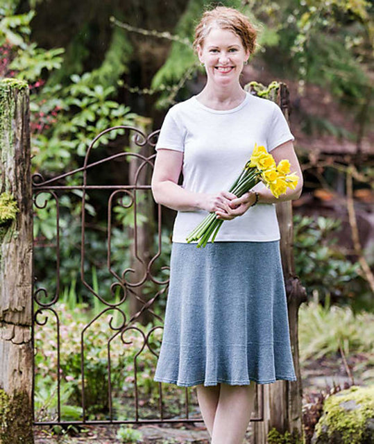 Churchmouse Swingy Linen Skirt Pattern
