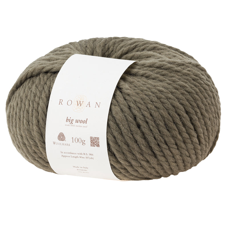 Rowan Big Wool Yarn – 100% Merino Chunky Wool For Knitting & Crochet, Vintage Color
