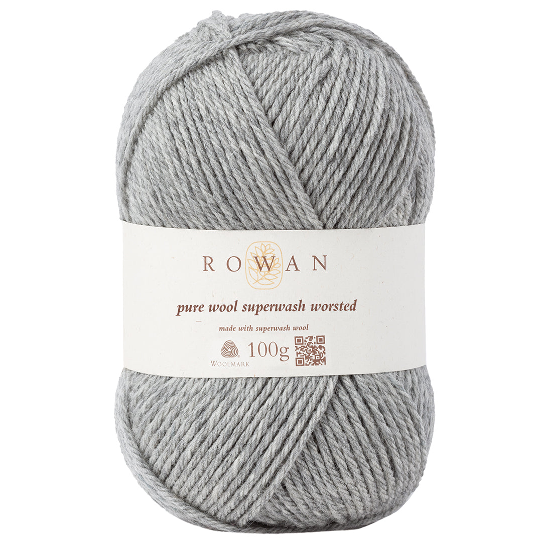 Rowan Pure Wool Superwash Worsted Yarn - 102 Soft Cream