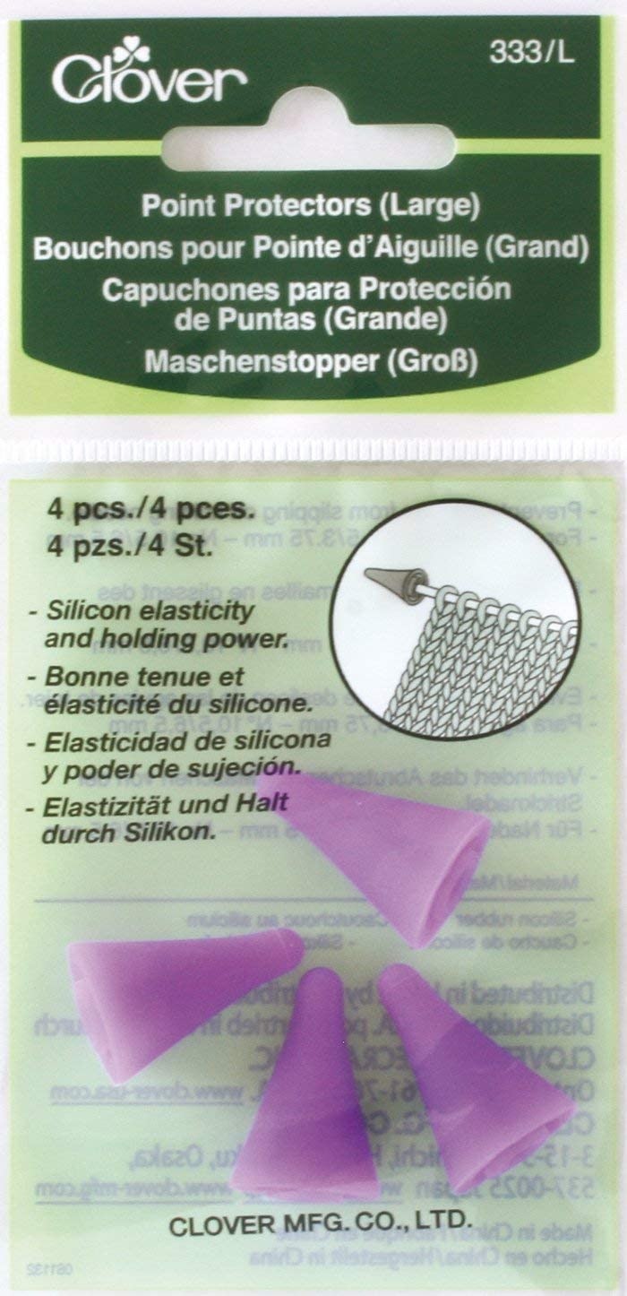 Clover Point Protectors for Circular Knitting Needles-Small Accessory