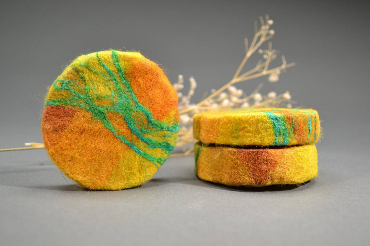 Goat&#39;s Milk Felted Soap - Dawn