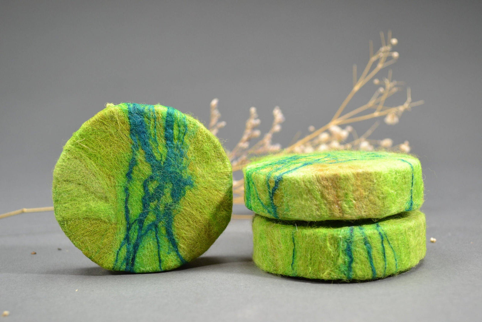 Goat's Milk Felted Soap - Lemongrass