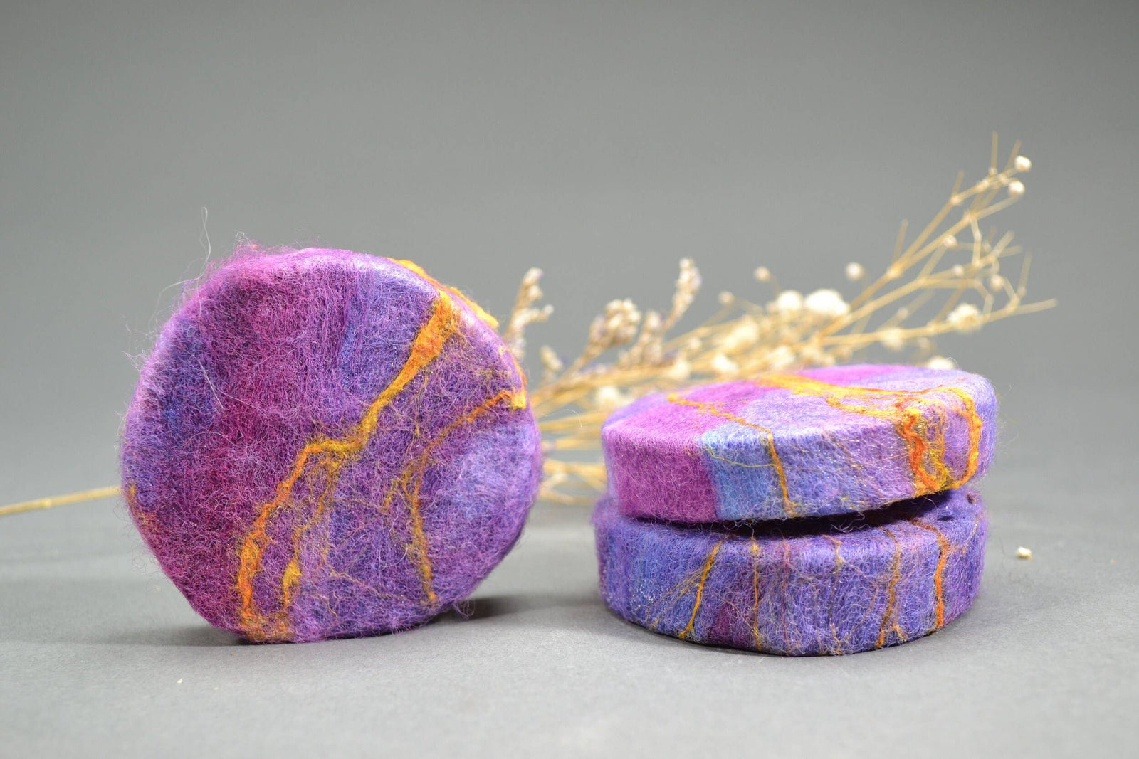 Goat's Milk Felted Soap - Dusk