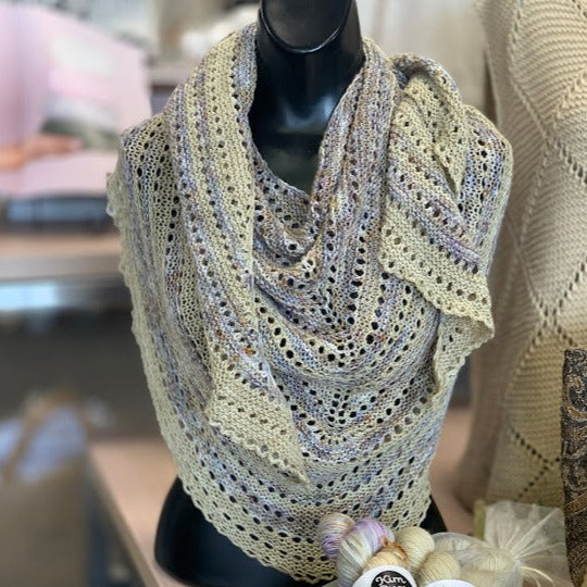 Beach in Winter Shawl Kit