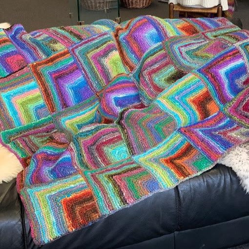 Timeless Noro Knit Blankets