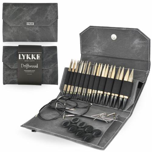 Lykke Driftwood Interchangeable Needle Set 5&quot; tips