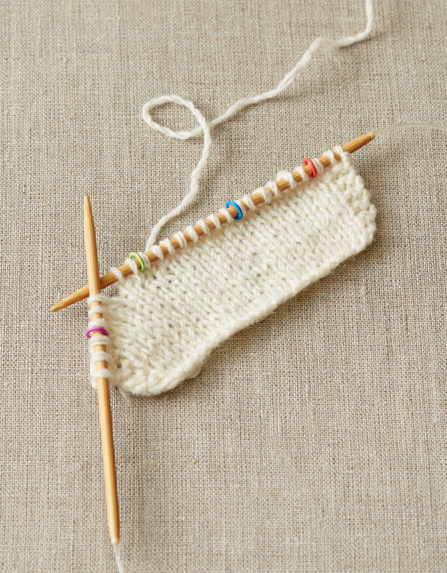 Cocoknits Colored Ring Stitch Markers -- Mini - Crazy for Ewe