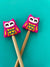 Pink Owl Point Protectors